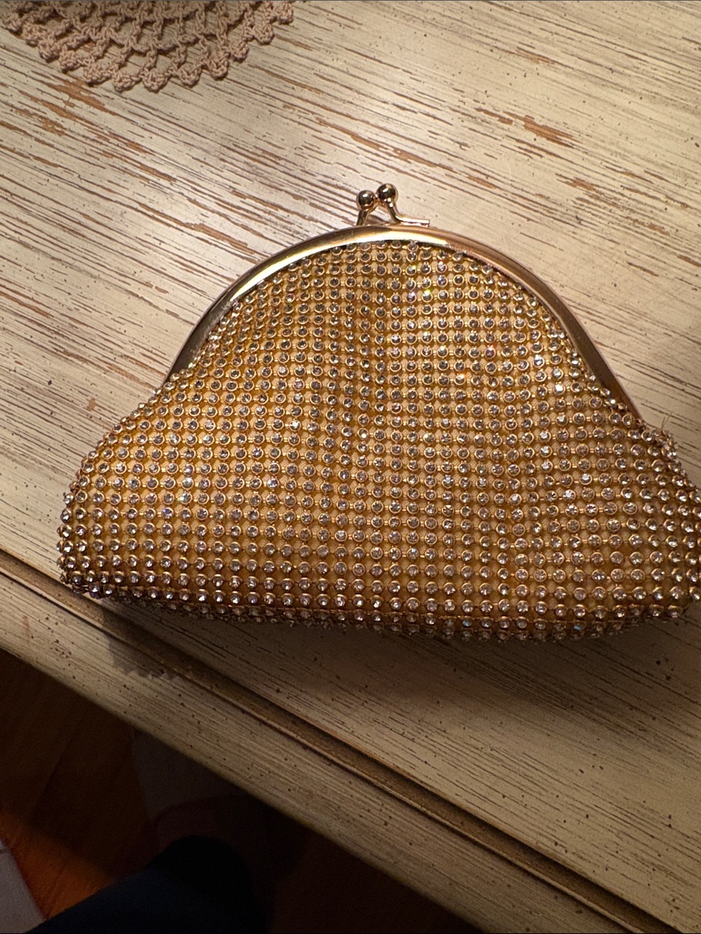 Gold Crystal-Mini Bag